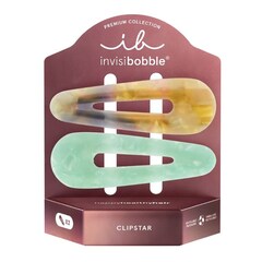CLIPSTAR PREMIUM Rainbow Carousel - Mollette per capelli, INVISIBOBBLE