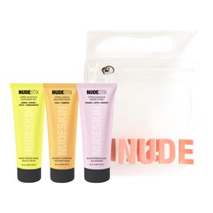 NUDESKIN 3-Step Citrus Renew Set - Cofanetto trattamento viso, NUDESTIX