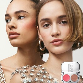 Mini Blushy Palette - Balsamo per la Pelle, Blush Colorato per Labbra e Guance 