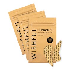 Empowered Eye Lift & Contour Double Peptide - Maschera occhi in gel, WISHFUL