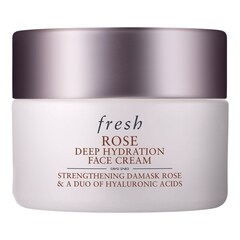 Rose Face Cream - Crema viso idratante con rosa e acido ialuronico, FRESH