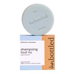 Shampoo Tout Nu - Shampoo solido per capelli normali Formato Viaggio, UNBOTTLED