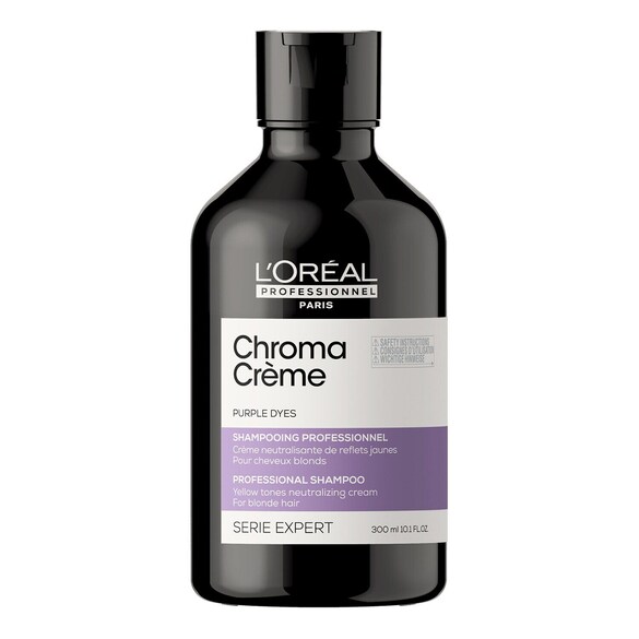Serie Expert Chroma Creme - Shampoo Purple per capelli biondi, L'Oréal Professionnel