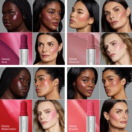 Color Fuse Longwear Glassy Lip + Cheek Balm Blush Stick - Blush In Crema