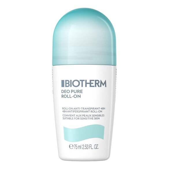 Deo Pure Invisible - Deodorante Roll-on antitraspirante 48H, BIOTHERM