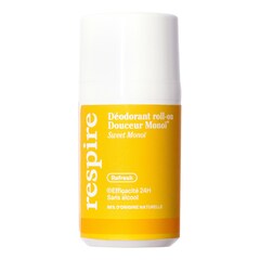 Deodorante roll-on - Deodorante dolcezza al monoï efficacia 24h, RESPIRE