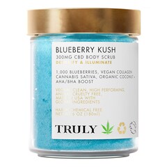 Blueberry Kush  Body Scrub - Scrub corpo illuminante e detox Formato Viaggio, TRULY