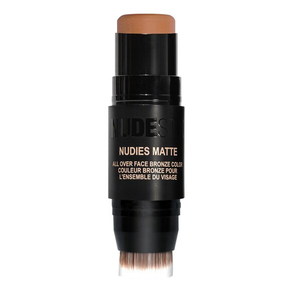 Nudies Matte Bronzer - Stick per contouring a doppia punta, NUDESTIX