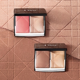Rouge Blush Colour & Glow Palette viso multiuso - duo colore e highlighter