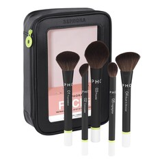 Set di pennelli viso - Applicazione intuitiva, finish impeccabile, SEPHORA COLLECTION