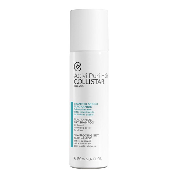 SHAMPOO SECCO NIACINAMIDE - Seboequilibrante Detox Volumizzante, COLLISTAR