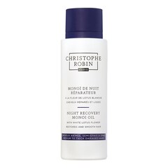 Monoi notte riparatore al fiore di loto bianco - Olio per capelli, CHRISTOPHE ROBIN