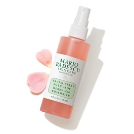 Spray viso aloe vera, alle piante aromatiche e acqua di rose