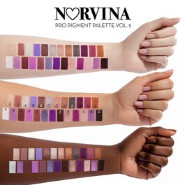 Norvina Pro Pigment Palette Vol. 5 - Palette di ombretti
