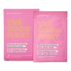 The Good Fight - Mini Maschera Viso in Tessuto Formato Viaggio, PATCHOLOGY