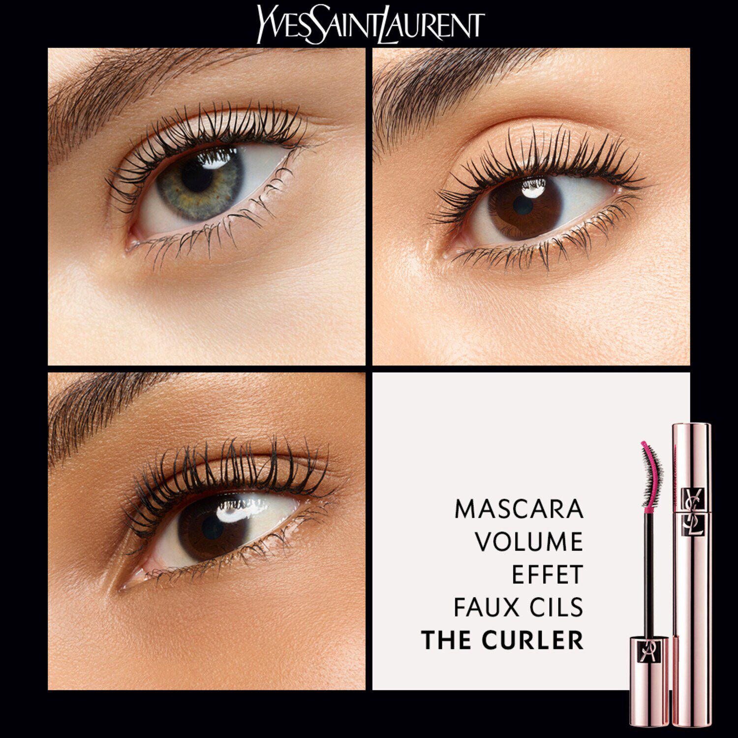 Mascara Volume Effet Faux Cils The Curler Mascara incurvante di YVES SAINT LAURENT SEPHORA