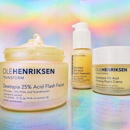 Dewtopia 25% Acid Flash Facial - Maschera viso esfoliante
