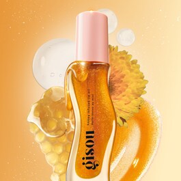 Honey Infused Golden Shimmer Glow Lip Oil - Olio per labbra glitter al miele