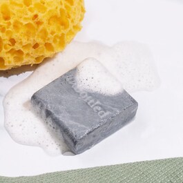 Detergente e maschera solida Detox - Trattamento viso al carbone e al tea tree