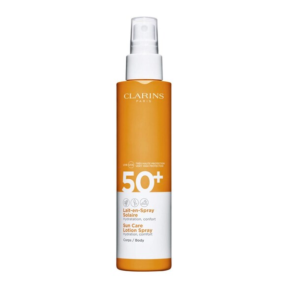 Latte Solare Spray Corpo UVA/UVB 50+ - Protezione Solare Corpo, CLARINS