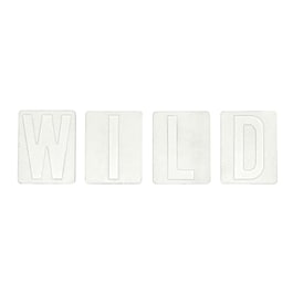 Wild Wishes - 4 Lettere effervescenti per il bagno 