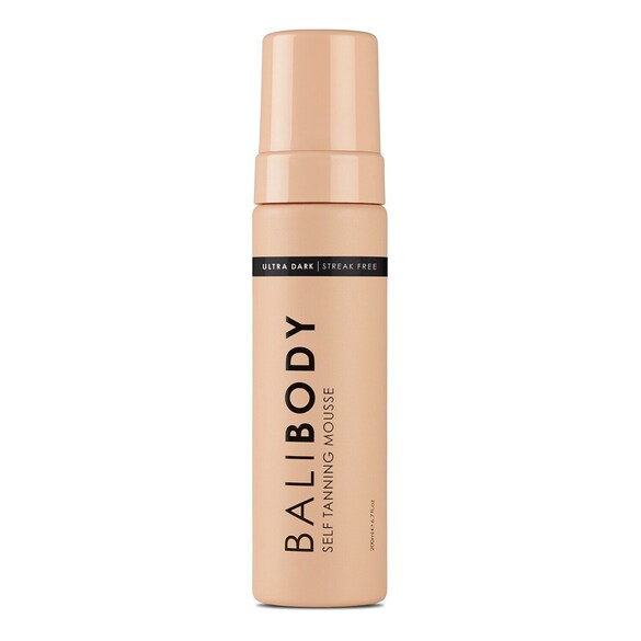 Ultra Dark Self Tanning Mousse - Schiuma autoabbronzante ultra scura, BALI BODY