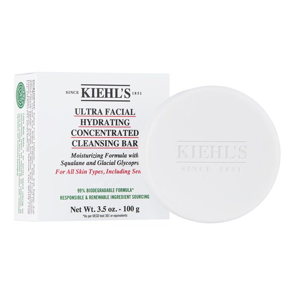 Ultra Facial Hydrating Concentrated Cleansing Bar - Detergente Viso, KIEHL'S SINCE 1851
