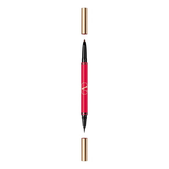 Twin Liner - Duo liner liquido e matita colorata 16h di tenuta, VALENTINO MAKE UP
