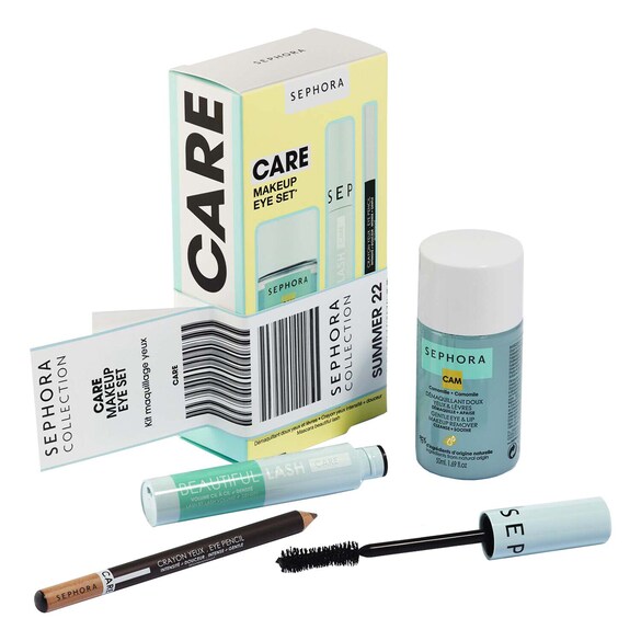 Care makeup eye set - Set make-up occhi Formato Viaggio, SEPHORA COLLECTION