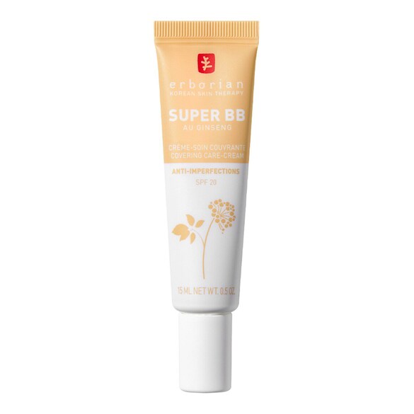 SUPER BB CON GINSENG - Trattamento anti-imperfezioni ad alta coprenza, ERBORIAN