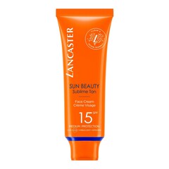 SUN BEAUTY FACE CREAM SPF 15 - Crema solare per il viso, LANCASTER