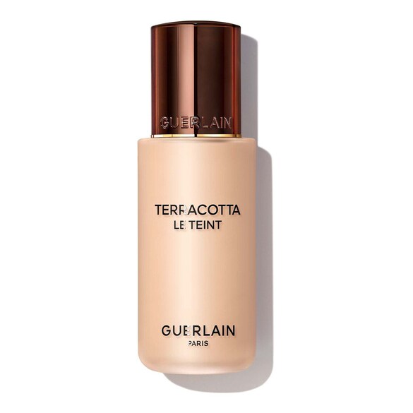 Terracotta Le Teint -Fondotinta Liquido Luminoso Naturale Tenuta 24H no-transfer, GUERLAIN