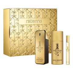 Rabanne Cofanetto 1 Million - Eau de Toilette, Deodorant Spray e Travel Spray, PACO RABANNE