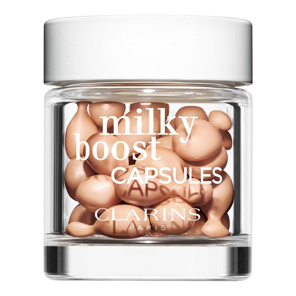 Milky Boost Caps - Fondotinta in capsule monodose, CLARINS