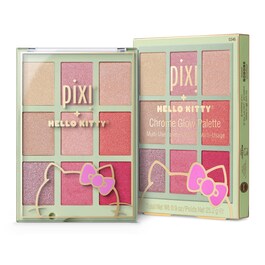 Pixi + Hello Kitty Chrome Glow Palette - 	Palette viso multiuso