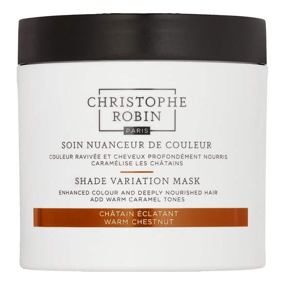 Maschera nuance ravviva colore - Maschera capelli Castano splendente, CHRISTOPHE ROBIN