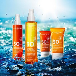 Una crema viso idratante con SPF 50+ - texture leggera e fondente 