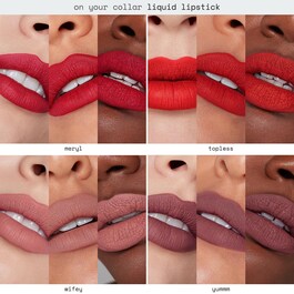On your collar - Rossetto liquido