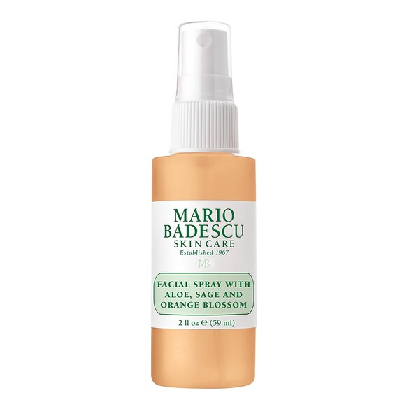 Spray viso aloe vera, salvia e fiori d'arancio - Formato viaggio, MARIO BADESCU