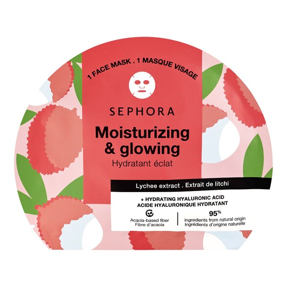 Maschera agli estratti di frutta e acido ialuronico - Maschere viso in tessuto, SEPHORA COLLECTION