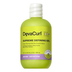 Supreme Defining Gel - Crema per tenuta ultra-forte, non irrigidisce i capelli, DEVACURL
