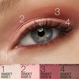 Sweet Kiss Quad Eyeshadow - Palette di 4 Ombretti