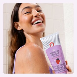 KP Body Scrub Strawberry - Scrub corpo morbidezza istantanea AHA alla fragola