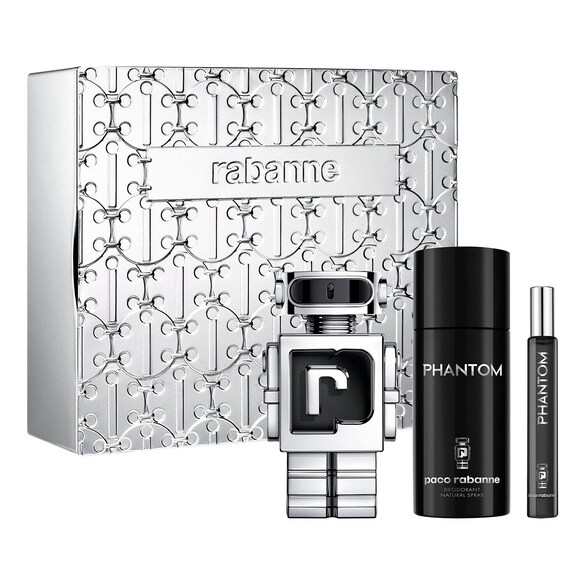 Rabanne Cofanetto Phantom - Eau de Toilette, Deodorant Spray e Travel Spray, PACO RABANNE