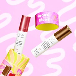 Bronzi and the bloos™ - Set per la cura del viso con siero bronzer e rosato