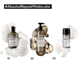 Absolut Repair Molecular - Crema senza risciacquo per capelli danneggiati
