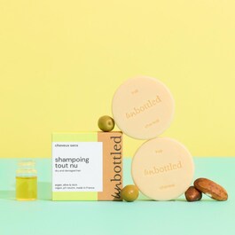 Shampoo Tout Nu - Shampoo solido per capelli secchi Formato Viaggio