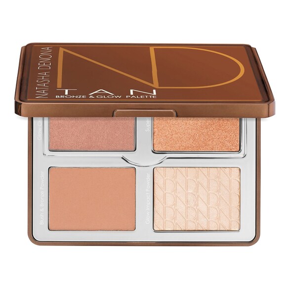 Tan Palette - Bronzing Blush Illuminating Palette, NATASHA DENONA