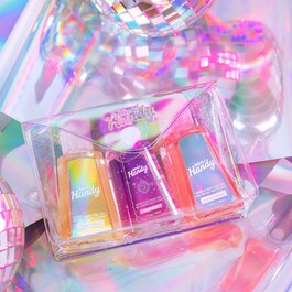 Kit Glitter - Gel detergente mani