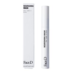 Mascara mask - maschera crema ciglia&sopracciglia Formato Viaggio, FACE D